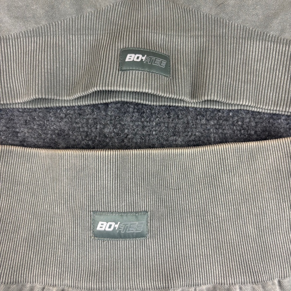 BO+TEE Women’s Acid Wash Green Ribbed Sports Bra & Crop Leggings size: XS - Picture 3 of 9